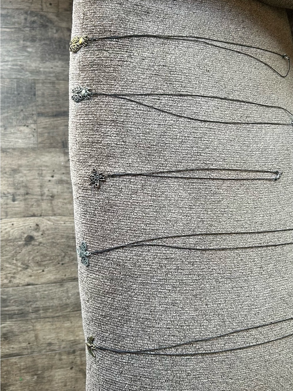 5 Different Bug Necklaces